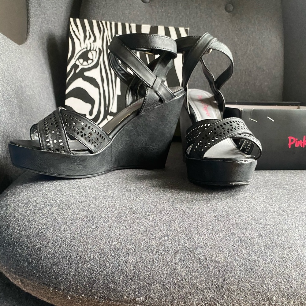 High sandals